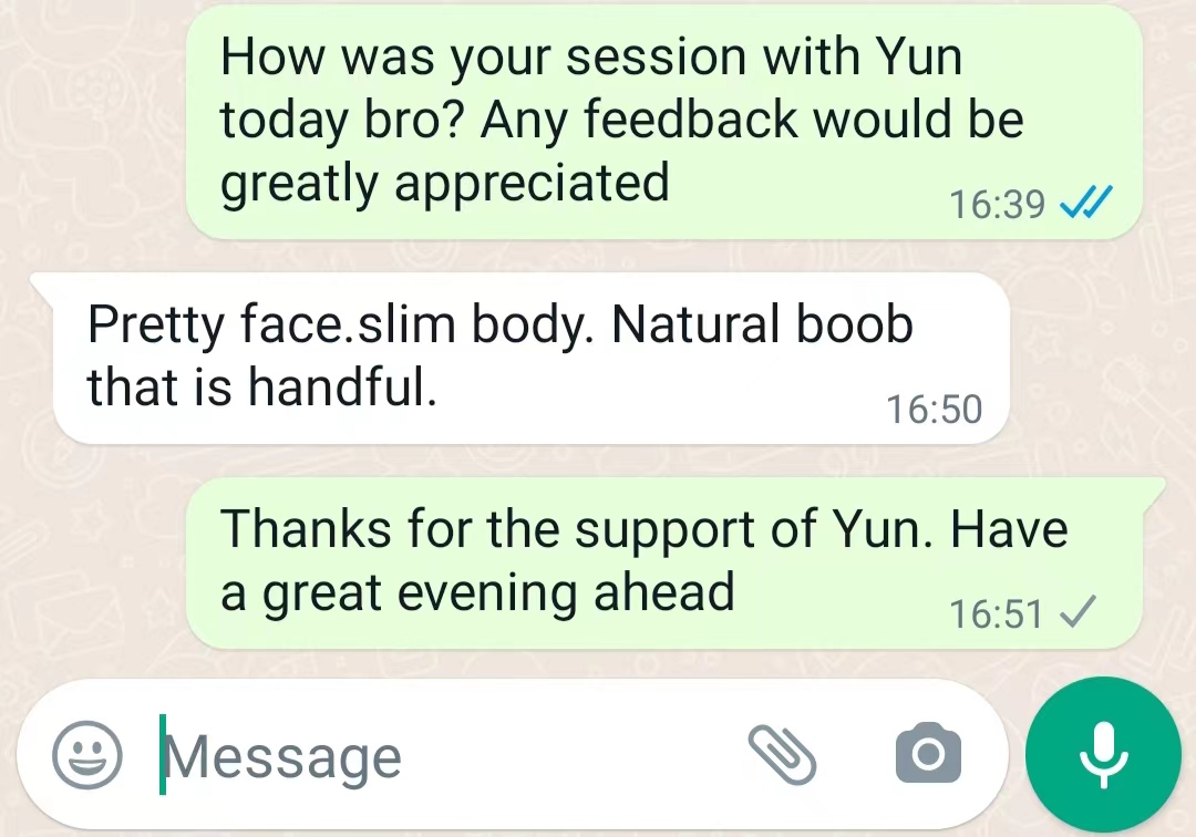 Vpremium Presents Natural 34c Beautiful Hot Slim Fair Top Service Yun The Asian Commercial
